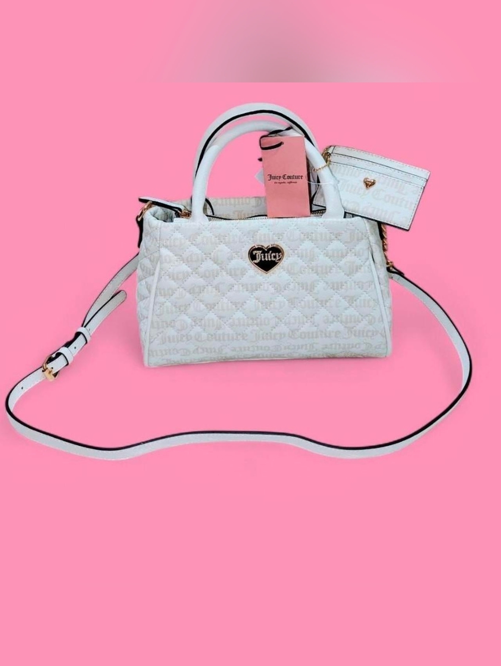 Juicy Couture Quilted Logo handbag ✨